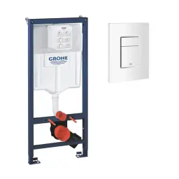 Grohe ugradni vodokotlić 38772001WH sa belom tipkom