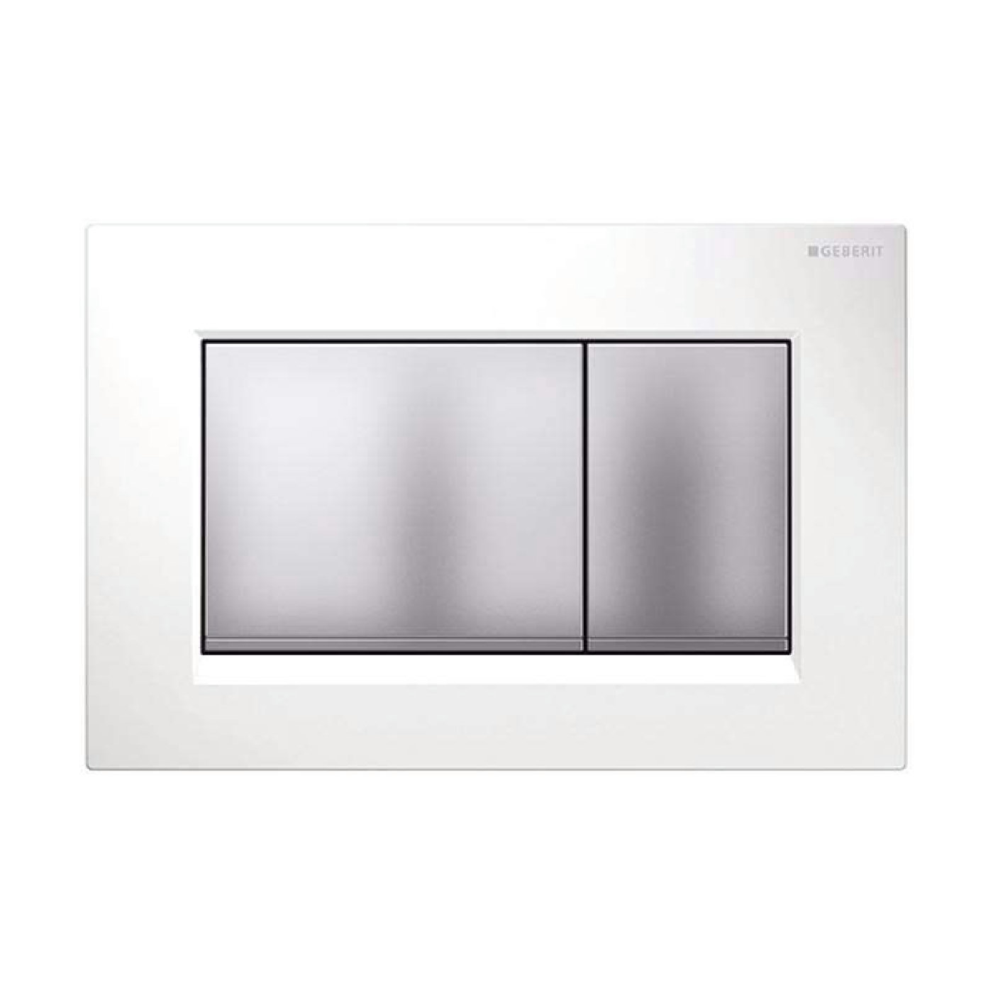 Geberit tipka Sigma 30 Bela/mat hrom/mat hrom 115.883.KL.1