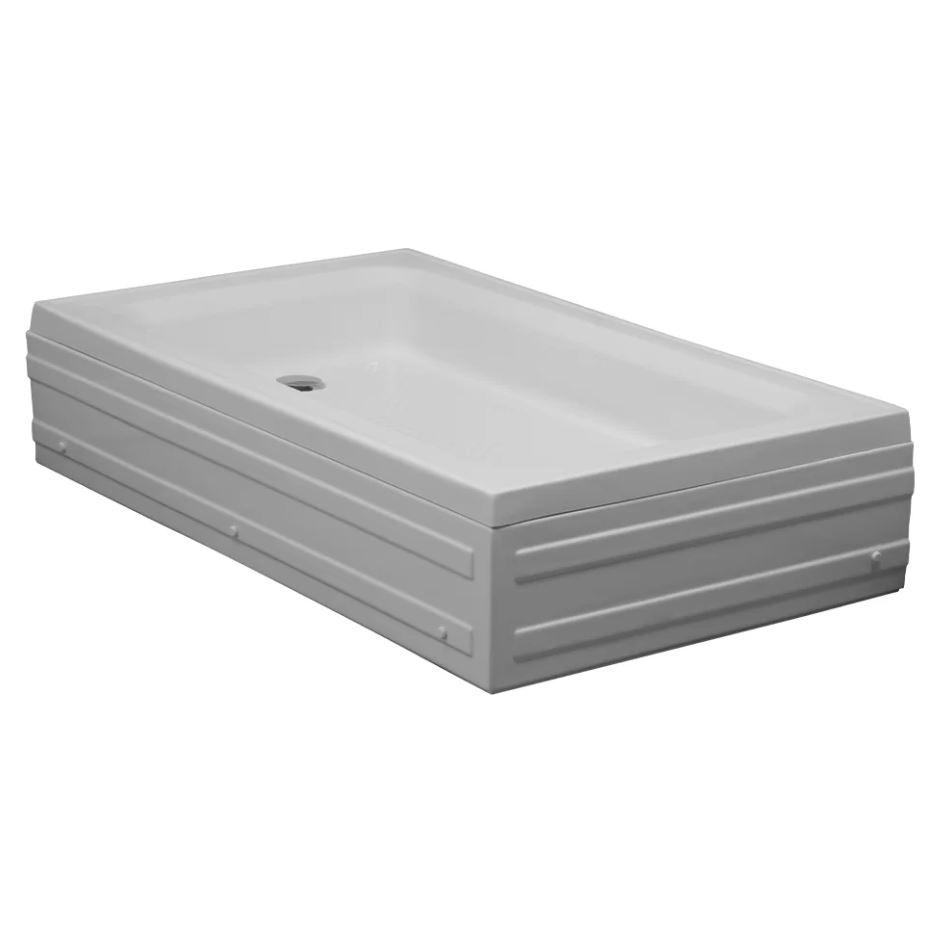 Zomar tuš kada Tango LUX 120x70x25 sa metalnim nosačem i oblogama