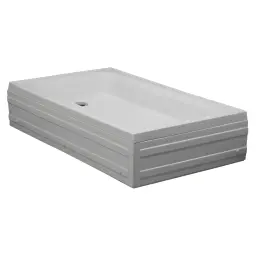 Zomar tuš kada Tango LUX 120x70x25 sa metalnim nosačem i oblogama