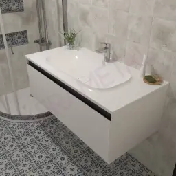 Kolpa ormarić sa umivaonikom Pandora OUP 110cm White 514160
