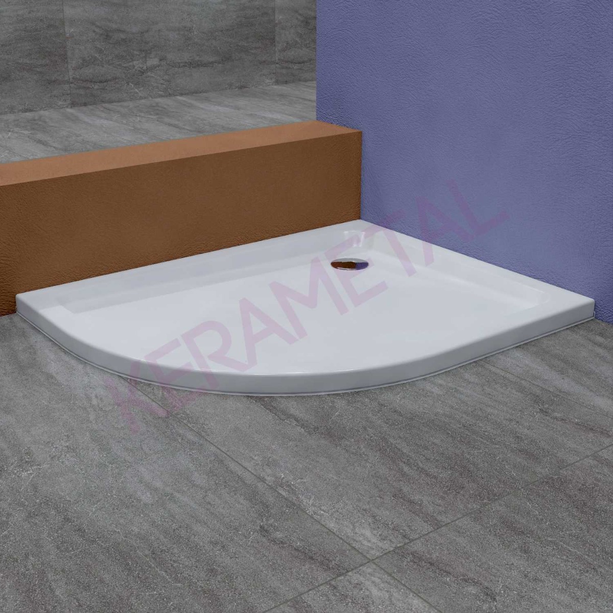 Kolpa Tuš kada Malur 100x80 - Leva 793160