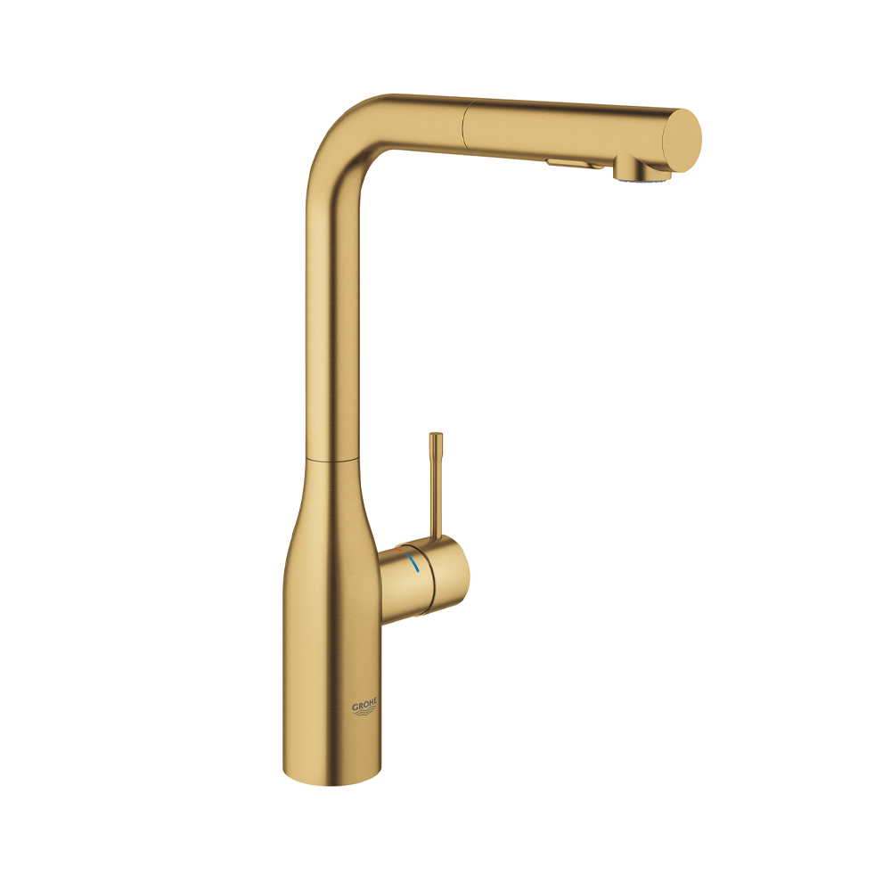 Grohe Essence baterija za sudoperu sa izvlačnim tušem brushed cool sunrise 30504GN0