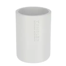 Tendance Čaša za četkice polyresin mat bela