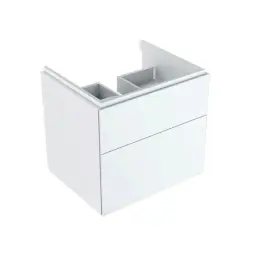 Geberit ormarić za lavabo 580x530x462 xeno2 2 Fioke belo Sjaj 500.506.01.1
