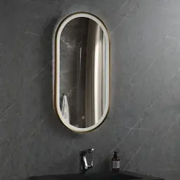 Ogledalo 50x90 Gold 475008