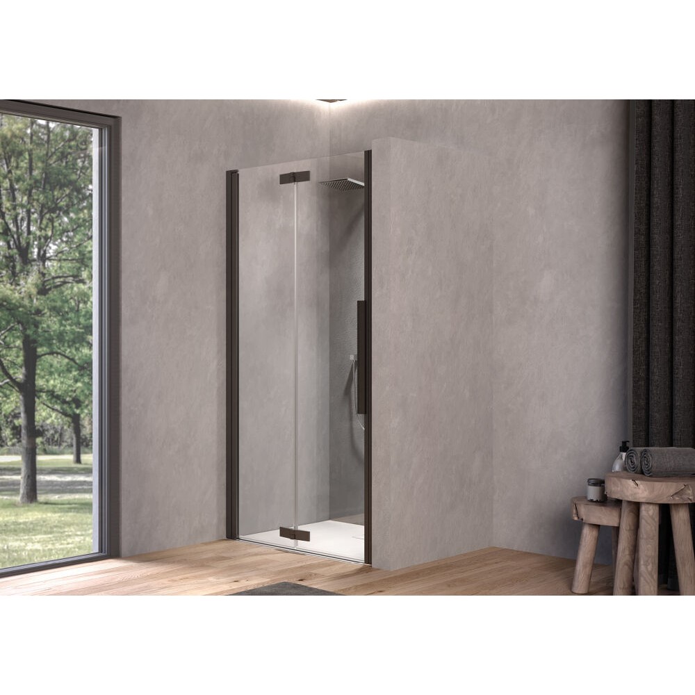 Kolpa Polaris Tuš vrata samostojeća N80 - Leva B/1 Fold Black 516390