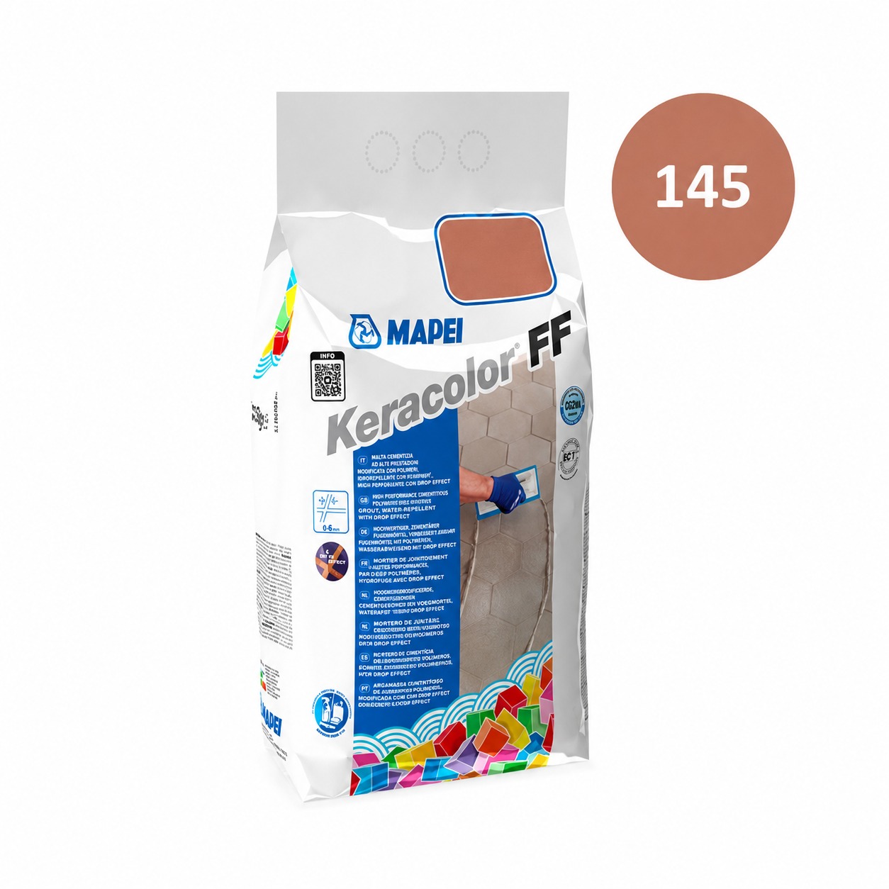 Mapei Keracolor FF 145 Terra di siena vreća 2 kg