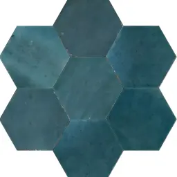 Marazzi Lume Esagona Blue Lux 21X18.2 MFFF