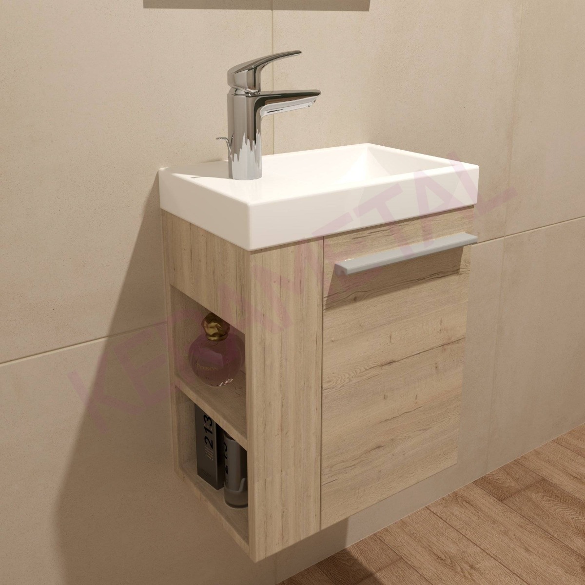 Kolpa Kiki ormarić sa umivaonikom OUK 40cm D Craft wood 547610