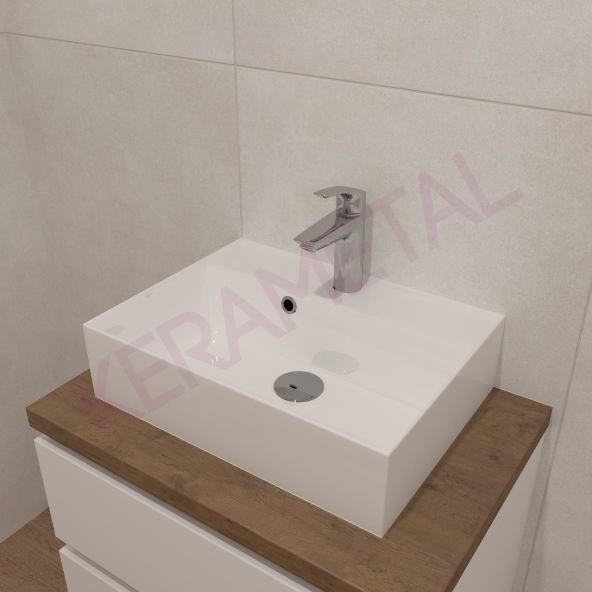 Elegant 500x380/150mm lavabo