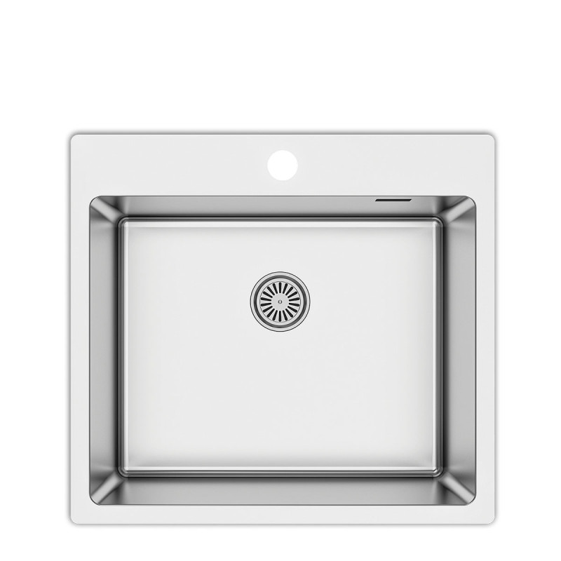 Metalac Ideal 500B Inox usadna 550x505 sa sifonom fi90 362631