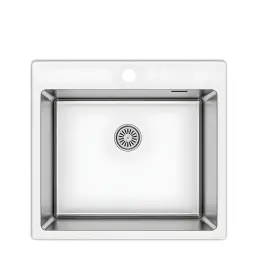 Metalac Ideal 500B Inox usadna 550x505 sa sifonom fi90 362631