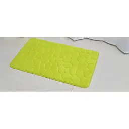 Tendance Tepih za kupatilo PEBBLE 50X80 CM memorijska pena SVETLO zelena