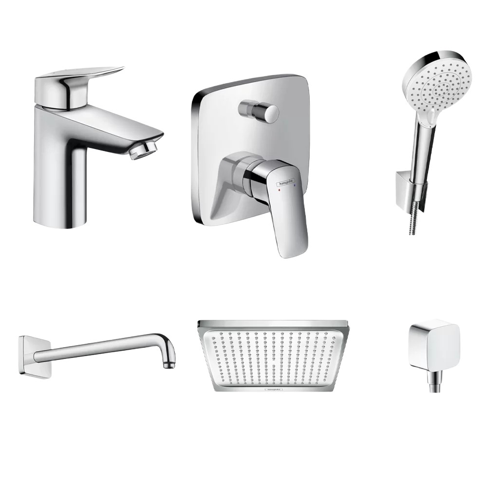 Hansgrohe Logis 6u1 tuš set