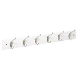 Five Čiviluk sa 6 kukica 58x7,5x9,3 cm mdf bela