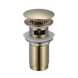 Inter Ceramic Gornji deo sifona pop up d6,5x9 cm brush gold