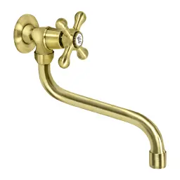 Rosan Zidni ventil 1/2" g.deo - donji izliv - 200mm samozatvarajući ventili PUBLIC + NB52S200