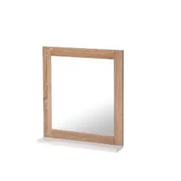 Tendance Ogledalo stockhlom 48x10x53,5cm mdf bambus bela