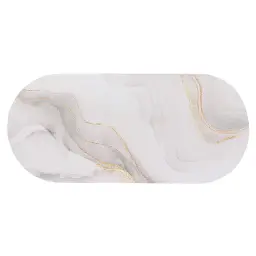 Tendance Kupatilska podloga ovalna 45x100 guma pu iconic