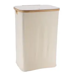 Tendance Sklopiva korpa za veš sa poklopcem 60x40x30cm bez bambus ram