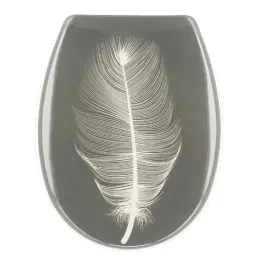 Tendance Wc daska sa plasticnim okovima 46x37.5 cm pero