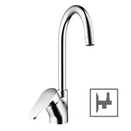 Herz Unitas baterija Infinity I22 za kuhinju ugaoni ventil 00173