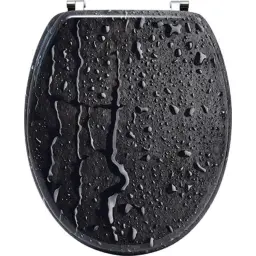 Tendance WC daska SA metalniM OKOVIMA MDF KAPLJICE DEZEN