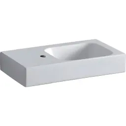 Geberit iCon lavabo otvor slavine levo 53x31cm 124153000