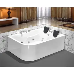 Romansa lux G leva 170X120 sa grejačem (hidro aero) masažna kada