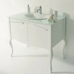 Pino Art Rustik 95 White sa umivaonikom