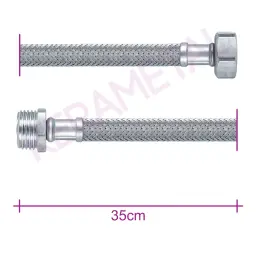 Remer brinoks FX 1/2 1/2 MF X 35 inox