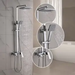 Inter Ceramic Usponski tuš elinor hrom