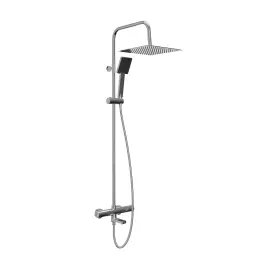 Copen Nook baterija i usponski tuš sa izlivom, četvrtasti set C-01-111CR