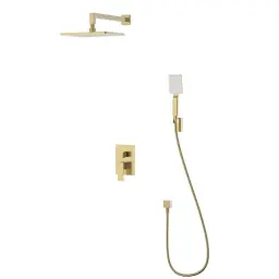 Inter Ceramic Ugradni zidni set za tuš elinor brush gold