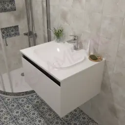 Kolpa ormarić sa umivaonikom Pandora OUP 75cm White 514150