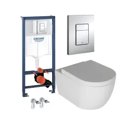 SET Grohe ugradni vodokotlić I WC Genova Tornado i wc daska