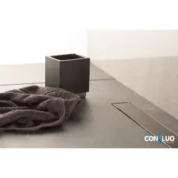 Peštan Frameless crno staklo 300mm