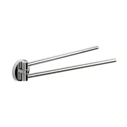 Tatay DVOSTRUKI POMIČNI Držač peškira Zidni MARTINS 6X2,5X38CM INOX