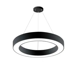Braytron LED Visilica Okrugla 45W Crni CCT sa Daljinskim BH16-06291