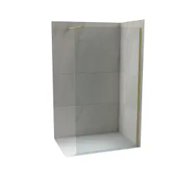 COPEN MONTE Walk-in 800×2000 8mm staklo, brushed gold C-02-S80BG