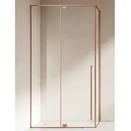 NPQ1231-L Tuš Kabina Rose Gold 90x120x200 Leva