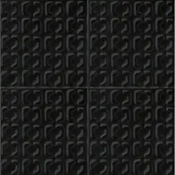 Marazzi Memoria Nero Structured Stamp Lux 15x15 cm 10mm MAYC
