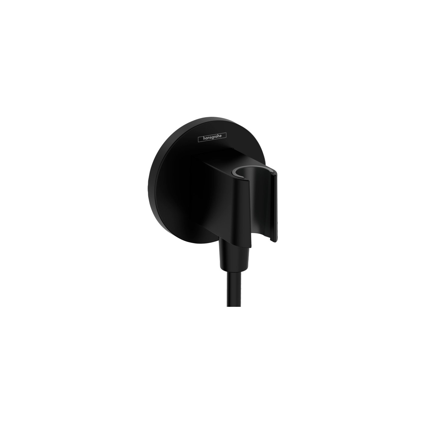 Hansgrohe priključak s za tuš crevo sa držačem ručice matt black 26888670