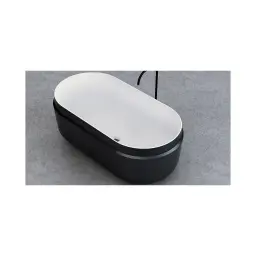 Kolpa BOUL BATHTUB-FS 165x85 BLACK/WHITE