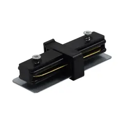 Braytron Ravni Konektor za Šinu Monofazna Crna BY40-00241