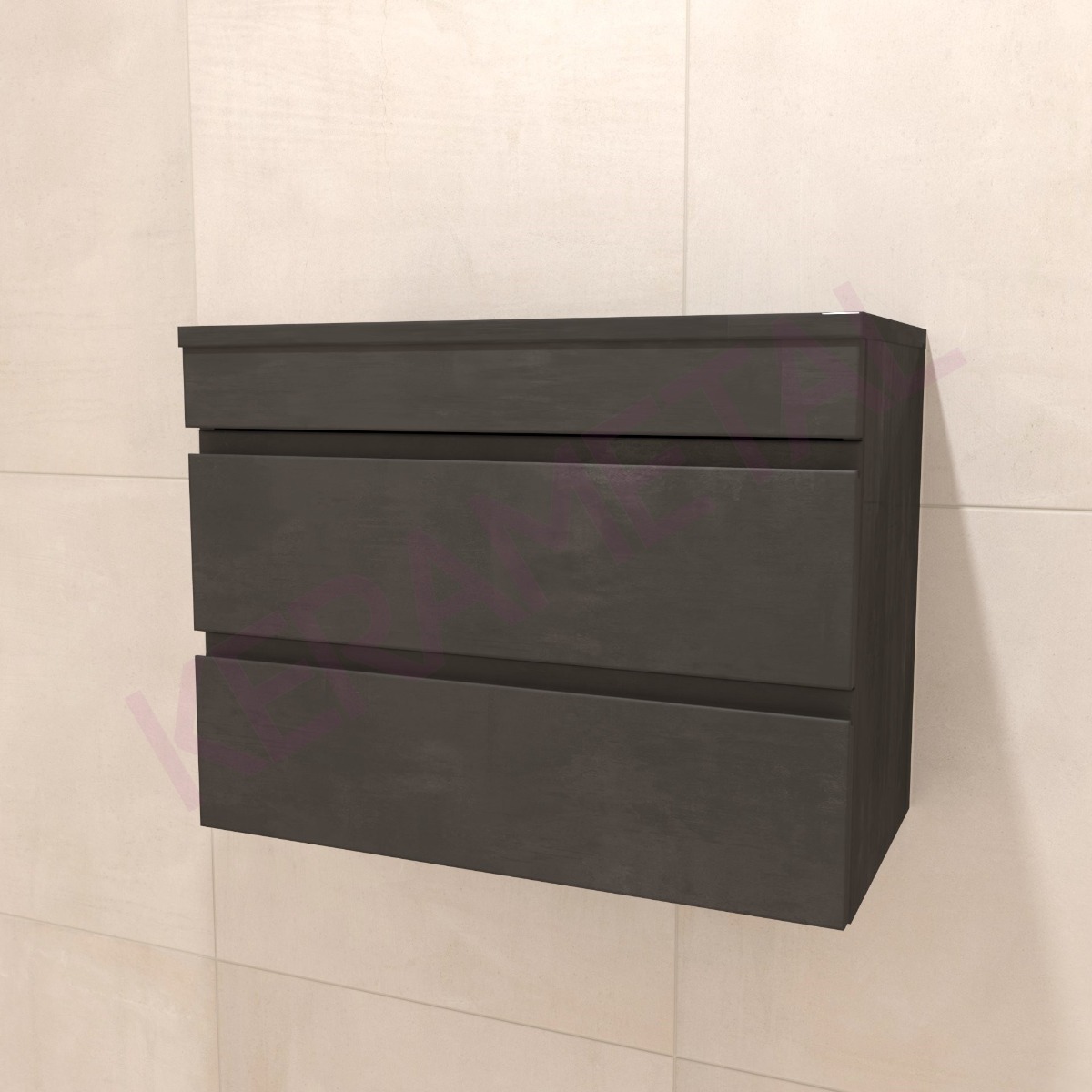Kolpa ormarić Naomi ON 60cm Dark concrete 546960