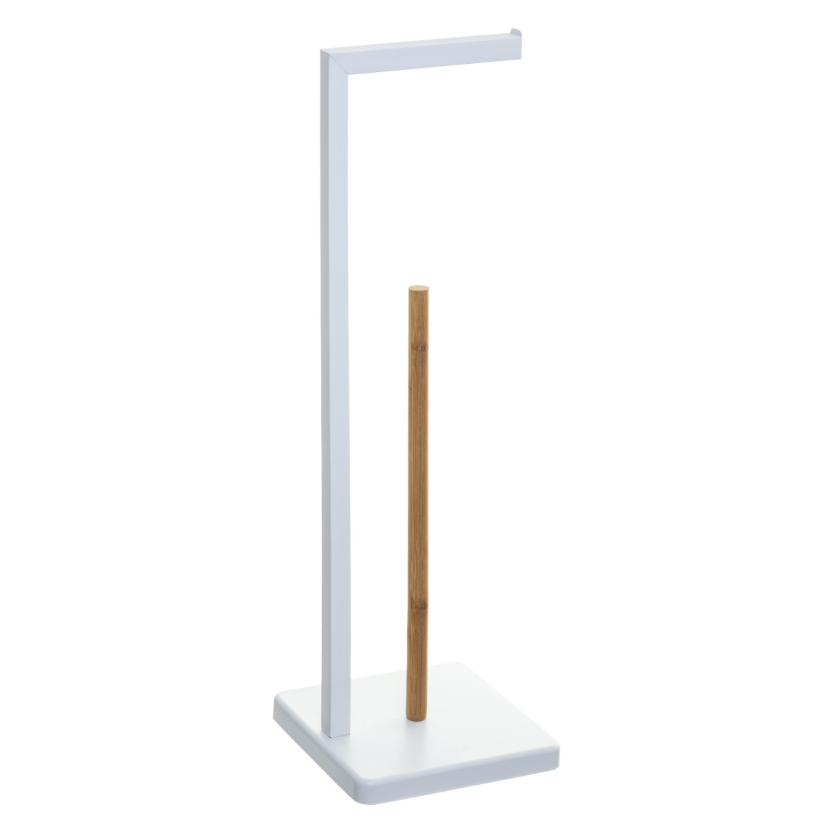 Five Držač toalet papira NATUREO 645X20X20CM METAL/BAMBUS Bela