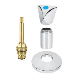 Rosan Gornji deo uzidnog ventila sa ručicom - 1/2" - PLAVA PGD1512P