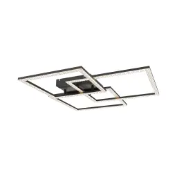 Braytron LED Plafonjera 80W Crni CCT BH17-04991